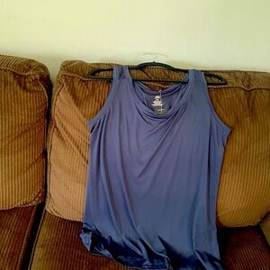 Ashley Stewart Women's Tank Top in Slate Blue